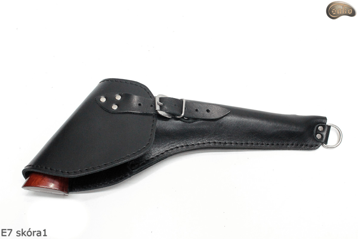 Etui pokrowiec kabura E7 BLACK GLOSSY rewolwer COLT Cattleman 7,5" Remington 8"