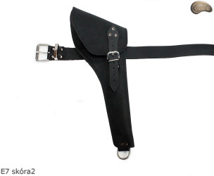 Etui pokrowiec kabura E7 BLACK MAT rewolwer COLT Cattleman 7,5" Remington 8"