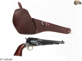 Etui pokrowiec kabura E7 BROWN6 rewolwer COLT Cattleman 7,5" Remington 8"