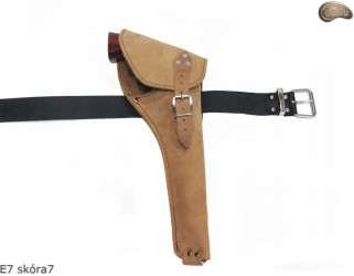 Etui pokrowiec kabura E7 BROWN7 rewolwer COLT Cattleman 7,5" Remington 8"