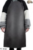 Leather protective apron F1 BROWN/butcher/welding/chef/barbecue/locksmith