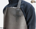 Leather protective apron F4 BROWN/butcher/welding/chef/barbecue/locksmith