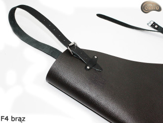 Tablier de protection en cuir F4 BROWN /boucher/soudure/chef/barbecue/serrurier