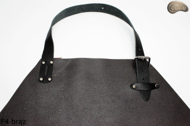 Bőr védőkötény F4 BROWN /hentes/hegesztő/szakács/barbecue/lakatos