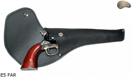 Táska tok E5 hasított bőr revolver COLT Cattleman 7,5" Remington 8"