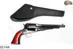 Táska tok E5 hasított bőr revolver COLT Cattleman 7,5" Remington 8"