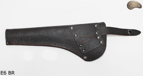 Táska tok E6 hasított bőr revolver Remington Colt Cattleman 44