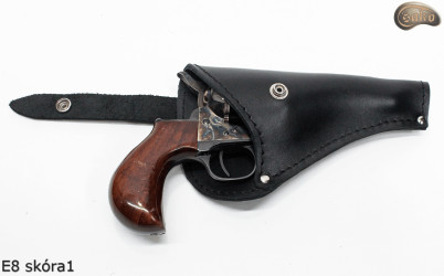 Etui pokrowiec kabura E8 BLACK GLOSSY rewolwer Remington 3" Colt Cattleman 3,5"