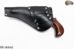 Etui pokrowiec kabura E8 BLACK GLOSSY rewolwer Remington 3" Colt Cattleman 3,5"