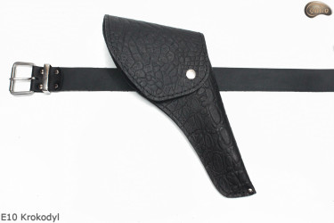 Etui kabura pokrowiec E10 KROKODYL rewolwer COLT Cattleman 5,5" Remington 5,5"