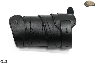 Sangle pour guitare G13 en cuir, sangle double face pour guitare basse électrique