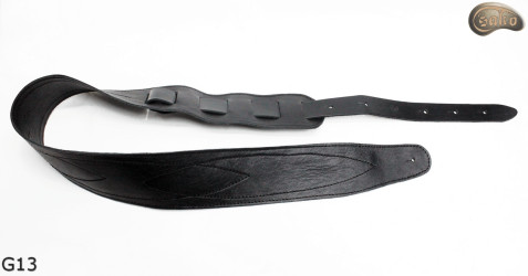 Pas do gitary elektrycznej/ basowej G13 dwustronny skóra naturalna