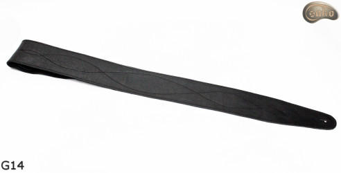 Pas do gitary elektrycznej/ basowej G14 dwustronny skóra naturalna