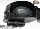 LEATHER SADDLEBAGS S262B WIDE *TO ORDER*