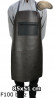 Tablier de protection en cuir / boucher / soudeur / cuisinier / barbecue / serrurier F100 BROWN