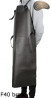 Tablier de protection en cuir F40 brown sans pression boucher/soudure/chef/barbecue/serrurier