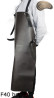 Leather protective apron F40 brown pressure-free butcher/welding/chef/barbecue/locksmith