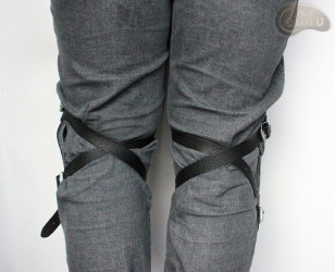 copy of Leather knee pads/knee protectors with felt