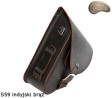 LEATHER SADDLEBAG S59 RETRO VINTAGE H-D SOFTAIL