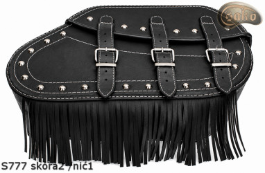 LEATHER SADDLEBAGS S777 *TO REQUEST*