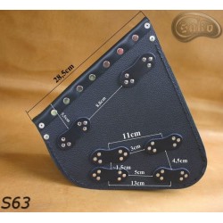 Bőr táska S63 BASIC H-D SOFTAIL