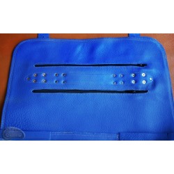 Knife bag / pouch   BLUE WITH ZIP FASTENER