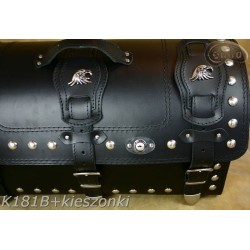 Roll Bag K1810 with lock, pockets and overlays