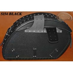 Bőr táska S154 BLACK