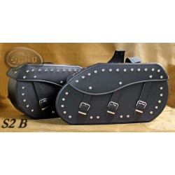 LEATHER SADDLEBAGS S02  *TO...