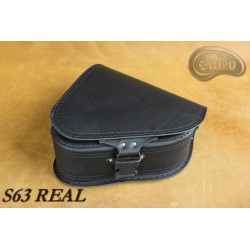 LEATHER SADDLEBAG S63 REAL H-D SOFTAIL