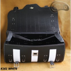 Coffre Moto K161 WHITE avec serrure  *Sur demande*
