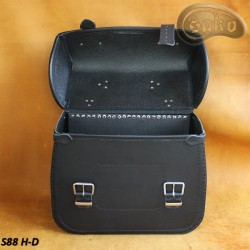 LEATHER SADDLEBAGS S88  *TO REQUEST*