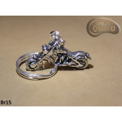 Stříbrná klíčenka Br15