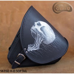 LEATHER SADDLEBAGS S635D...