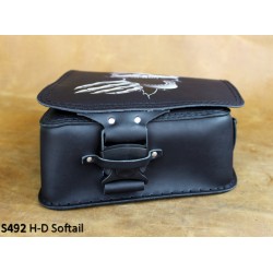 LEATHER SADDLEBAG S492 H-D SOFTAIL *TO REQUEST*