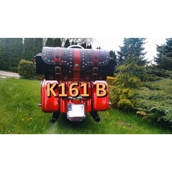 Bauletto per moto K161 RED con serratura  *Su richiesta*