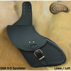 LEATHER SADDLEBAG S68 SPORTSTER  *TO REQUEST*
