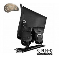 Bőr táska S491 H-D SOFTAIL