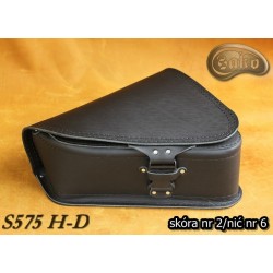 LEATHER SADDLEBAG S575 H-D SPORTSTER until 2003