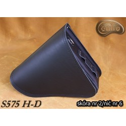 LEATHER SADDLEBAG S575 H-D SPORTSTER until 2003