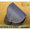 LEATHER SADDLEBAG S59 REAL H-D SOFTAIL