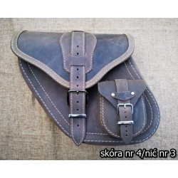 LEATHER SADDLEBAGS S79 WITH...